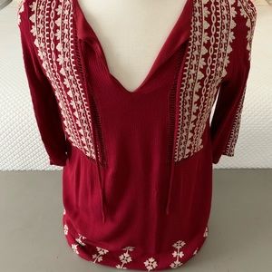 Boutique Embroidered Tunic/Dress